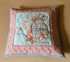 povlak na polštářek starorůžový