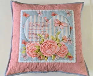 povlak na polštářek starorůžový