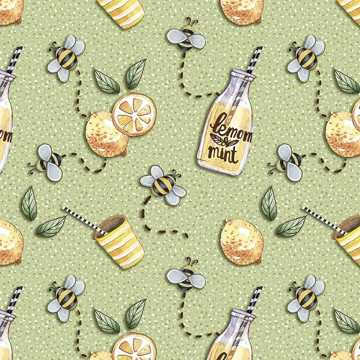 Bavlněná metráž  PC 006