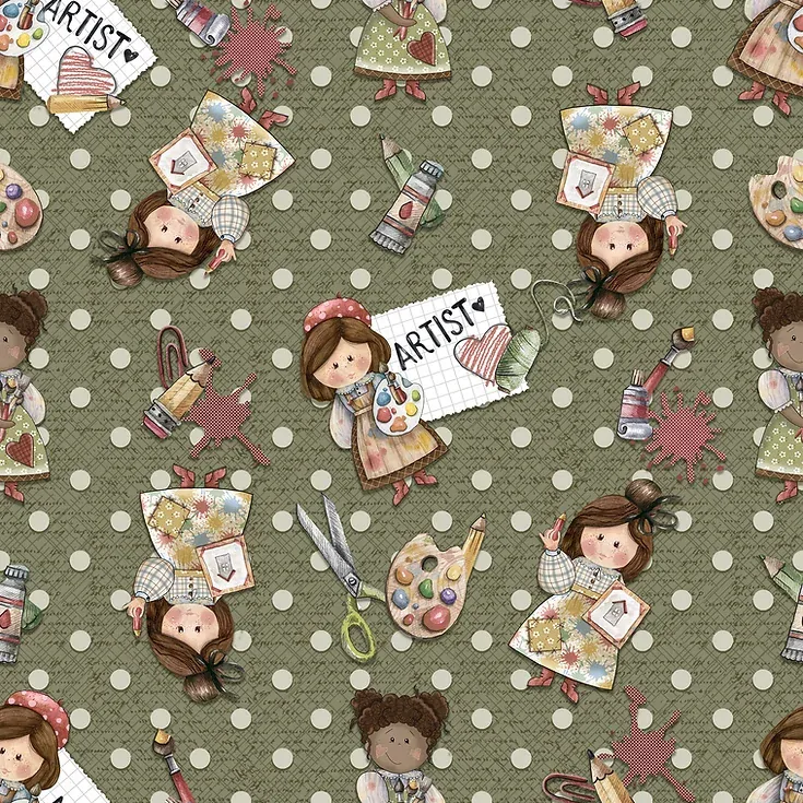 Bavlněná metráž MI 006