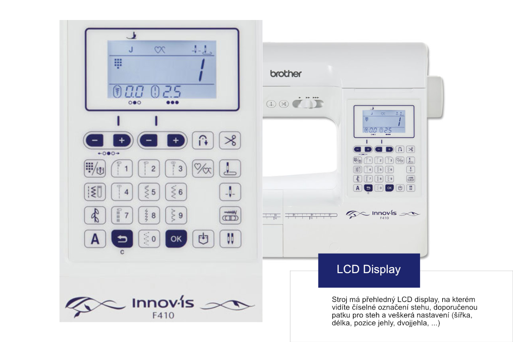 Šicí stroj Brother F410 