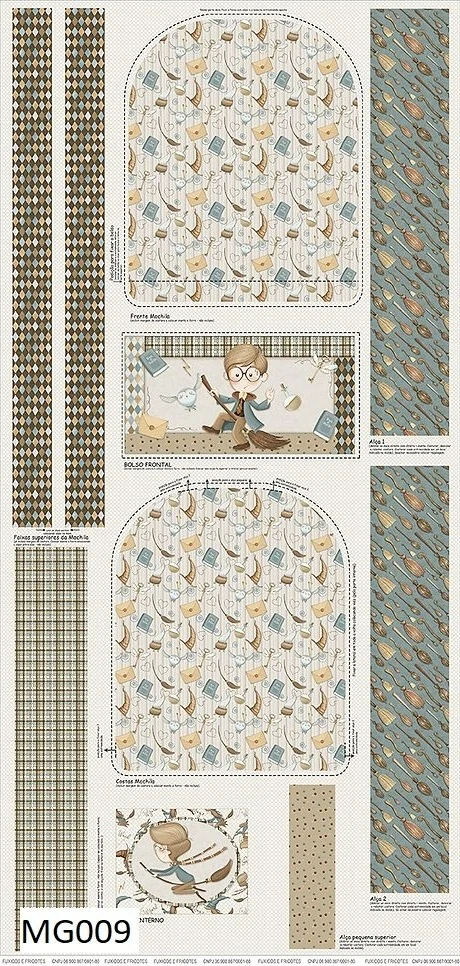 Bavlněná metráž MG 009 