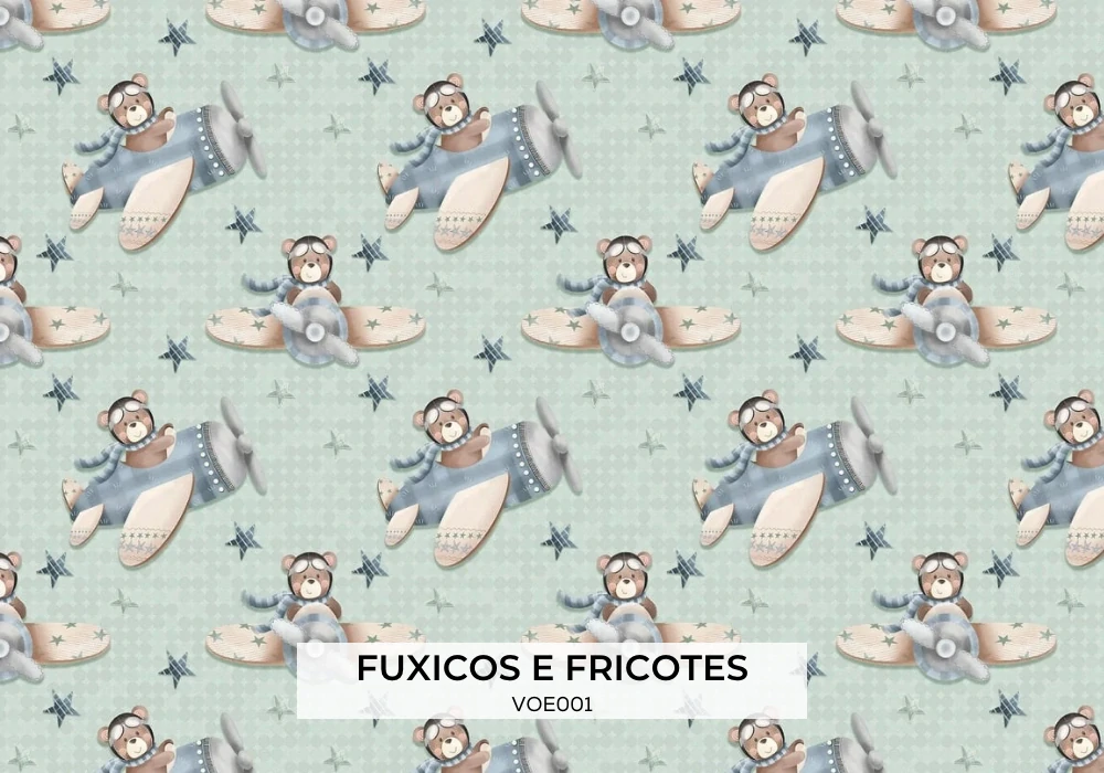 Bavlněná metráž VOE 002