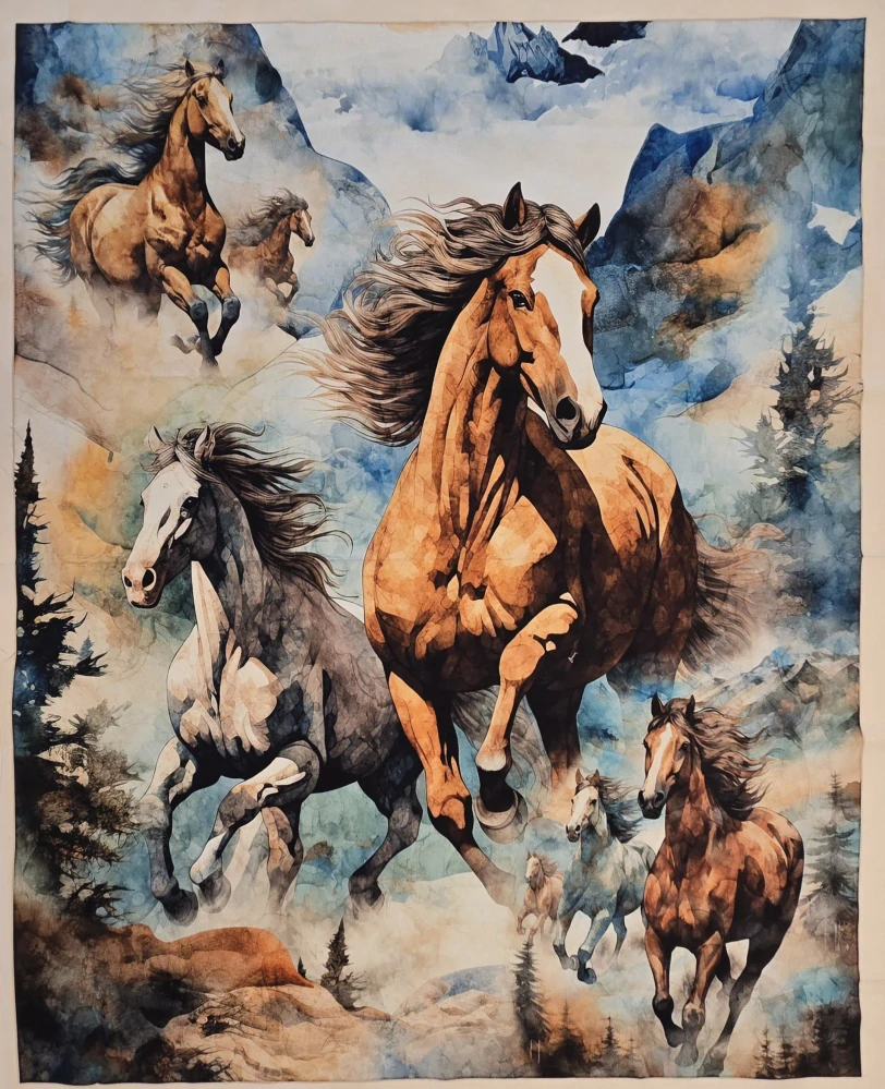 Bavlněná metráž 4517