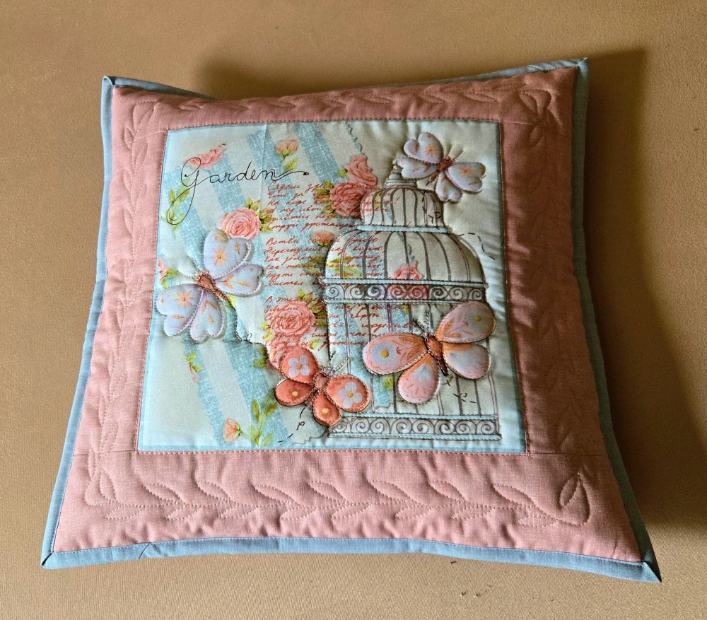 povlak na polštářek starorůžový