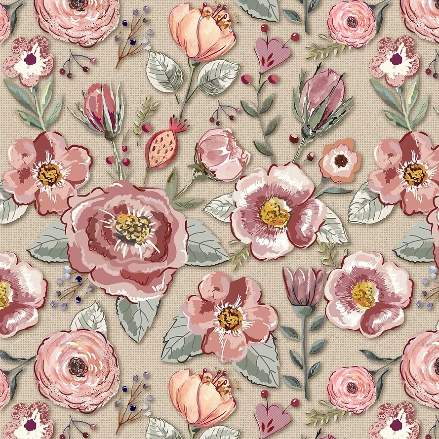 Bavlněná metráž RE 007