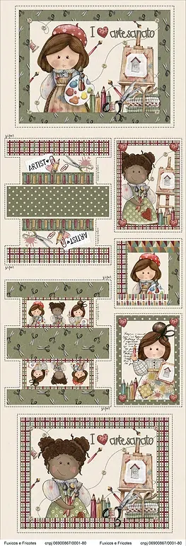 Bavlněná metráž MI 006