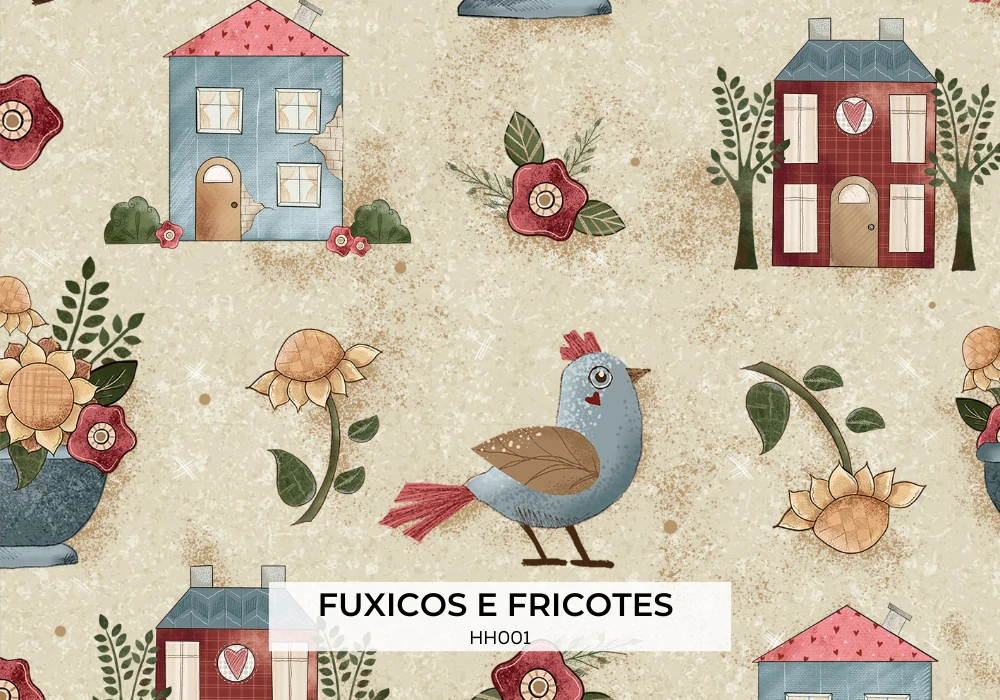 Bavlněná metráž  HH 006