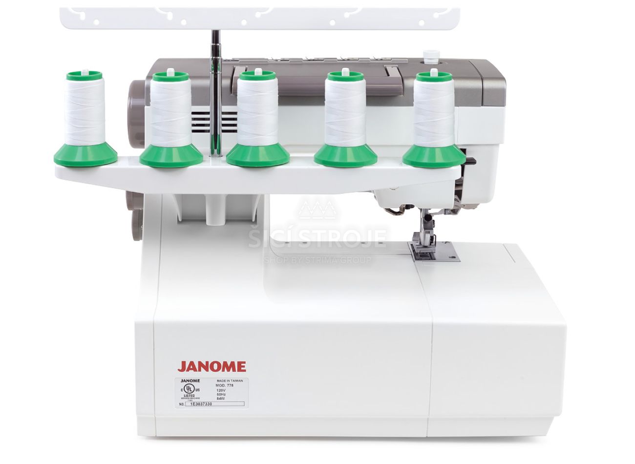 Coverlock Janome 3000P