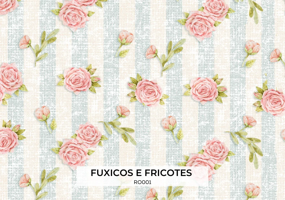 Bavlněná metráž RO 001