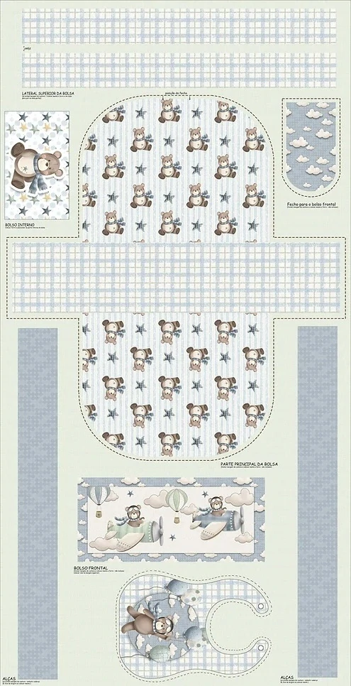 Bavlněná metráž VOE 002