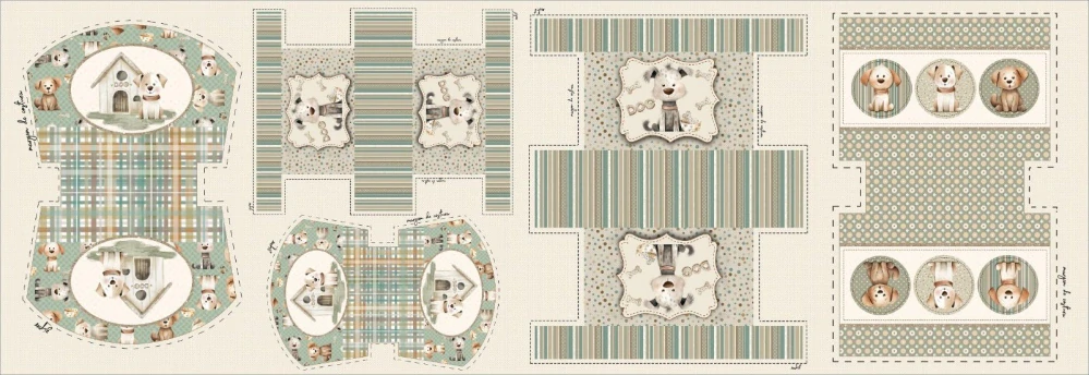 Bavlněná metráž DOG 005