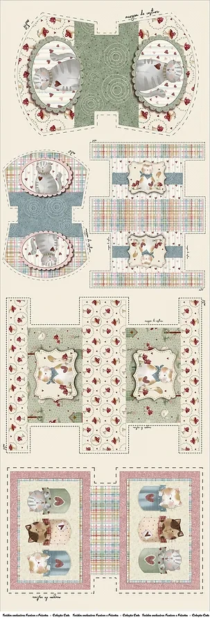 Bavlněná metráž CAT 002