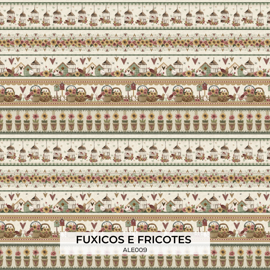 Bavlněná metráž ALE 009