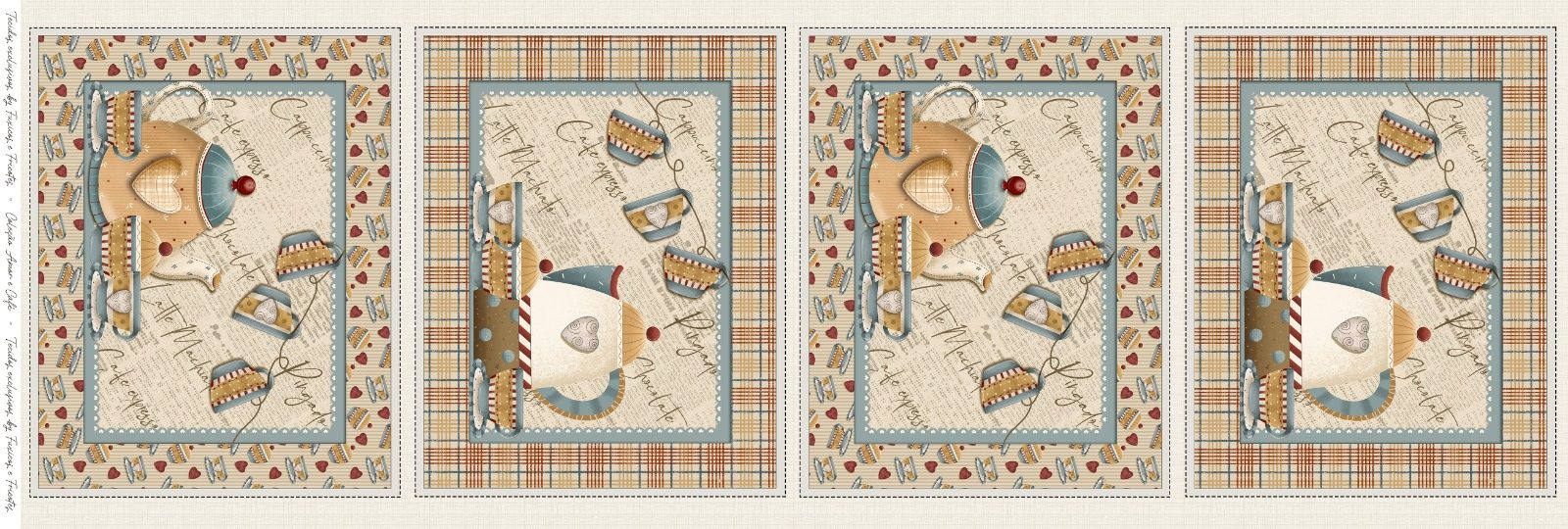 Bavlněná metráž CAF 002